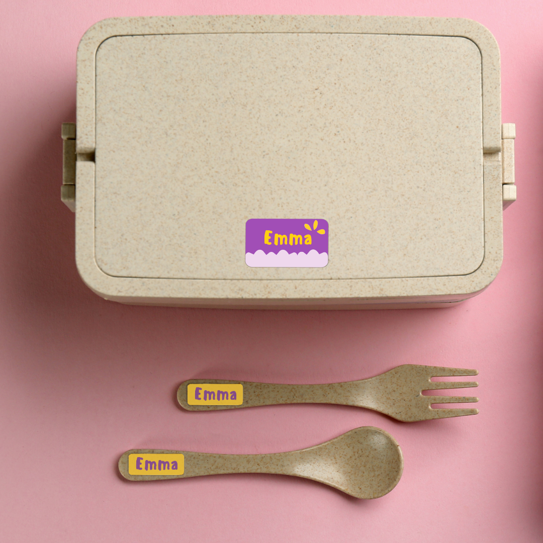 Set of Mini Name Labels