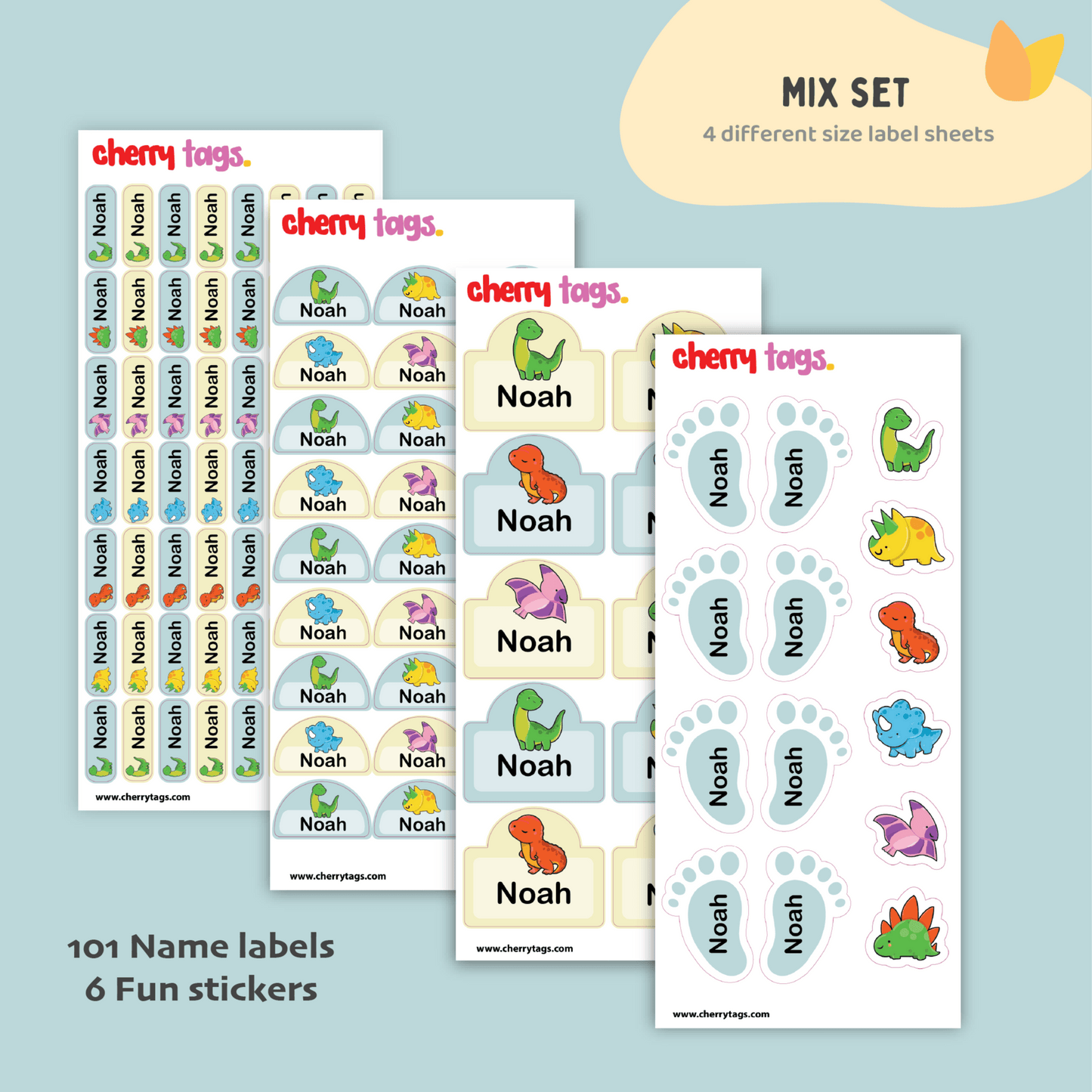 Kids Name Labels