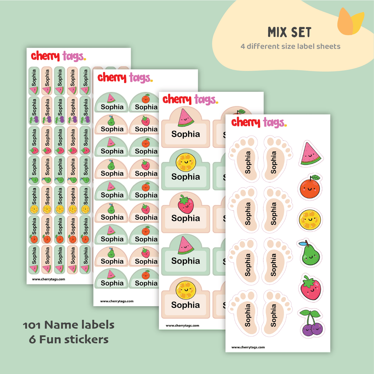 Kids Name Labels