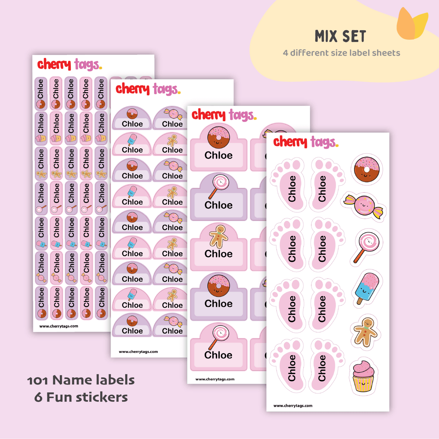 Kids Name Labels