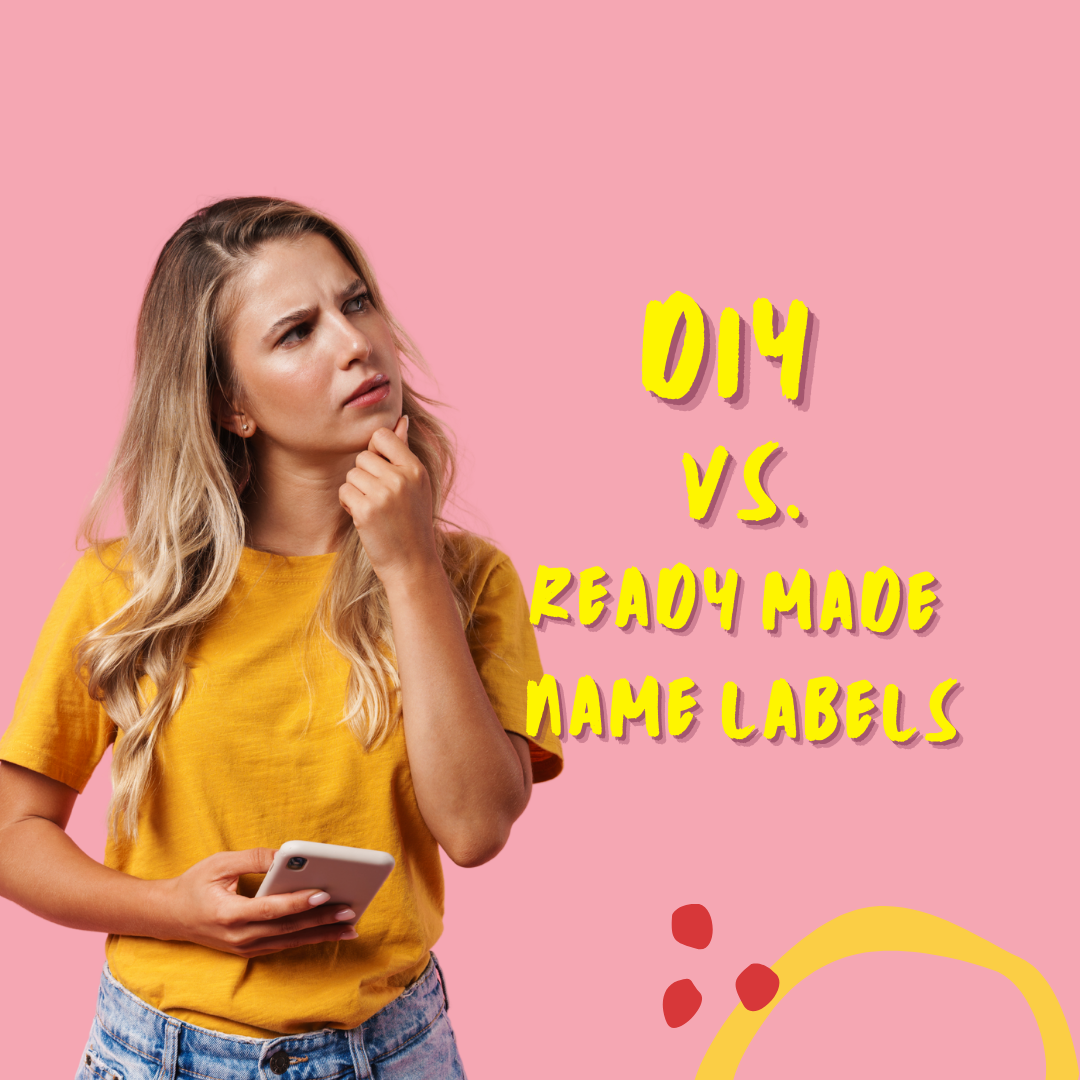 DIY vs. Ready-Made Name Labels: What’s the Best Option?
