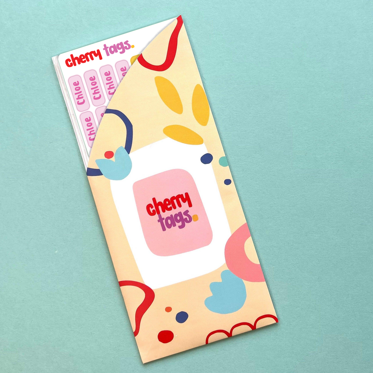 Set of Mini Name Labels