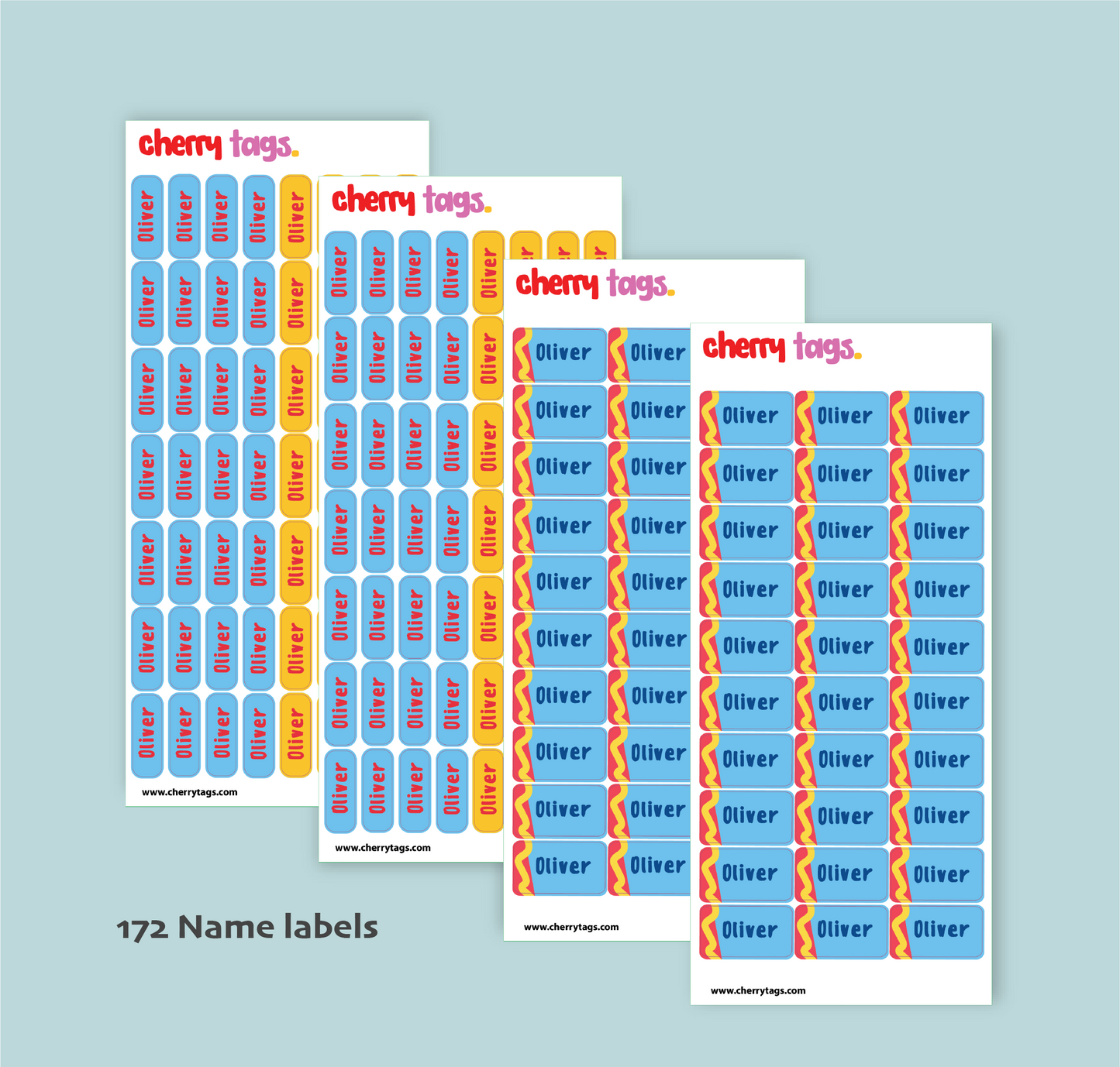 kids clothing label pack