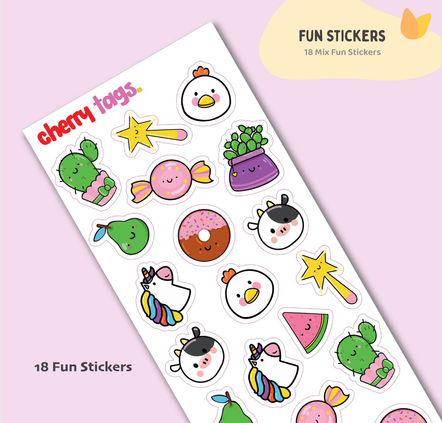 Little Ladies Fun Stickers