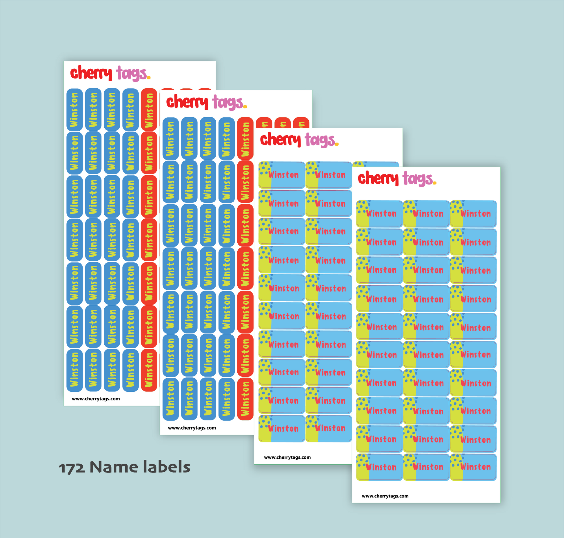 kids clothing label pack